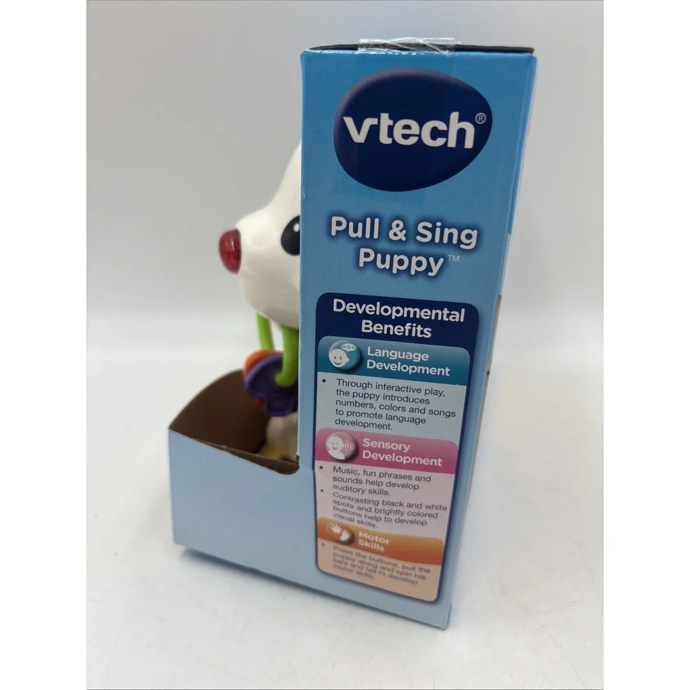 VTech Pull and Sing Puppy Toy 6-36 Months BRAND NEW  plays songs and moveable 🔥